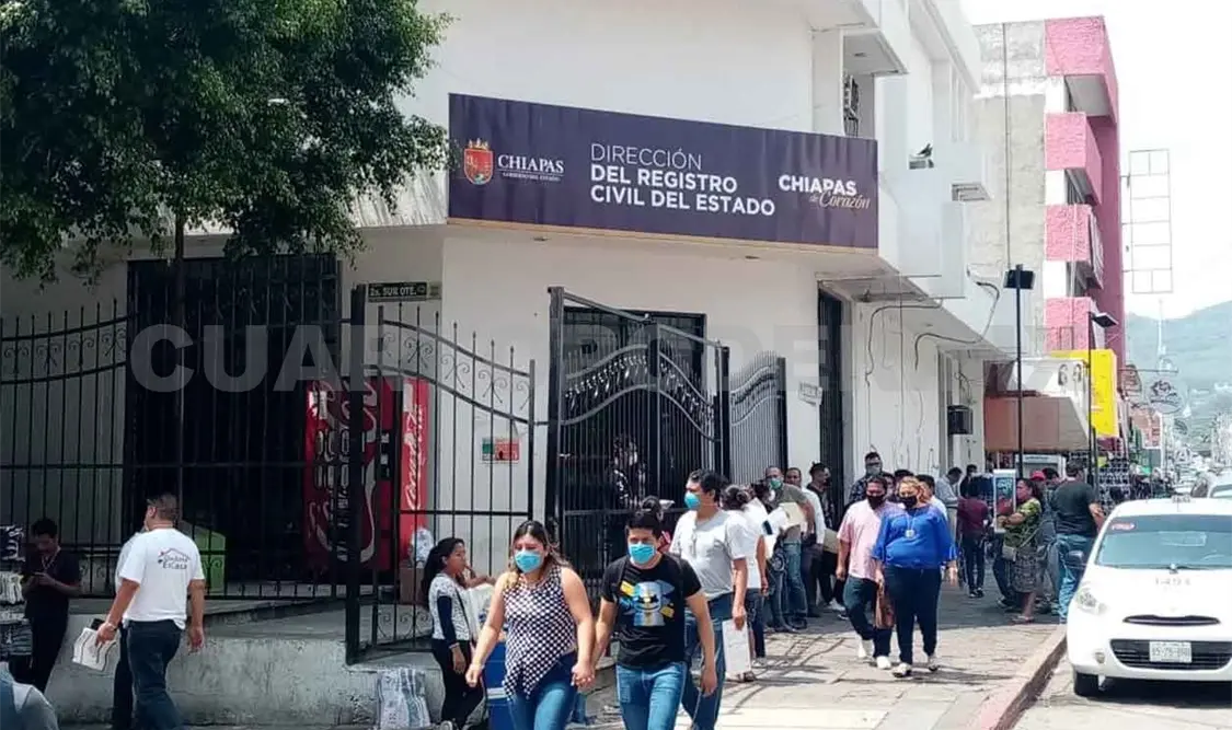 El acta de nacimiento no tiene vigencia: NFS