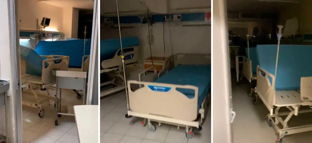 El enfermero mencionó que se encuentra en el Departamento de Medicina Interna Hospital Regional 02 del Issste. Cortesía