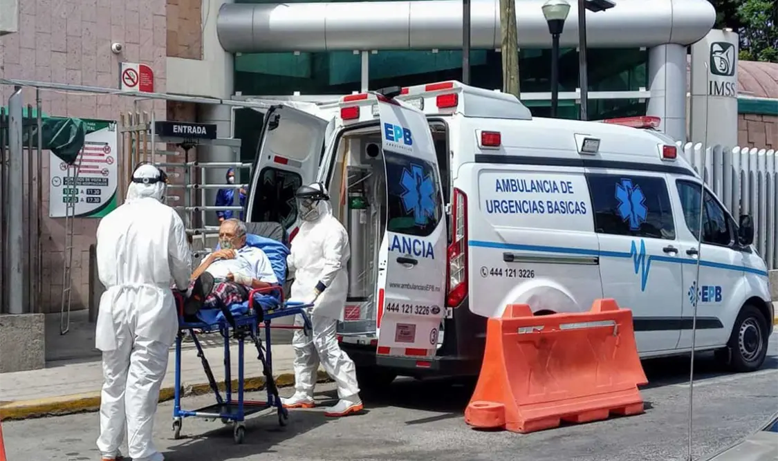 La situación hospitalaria por coronavirus en la entidad potosina continúa a la baja. Cortesía