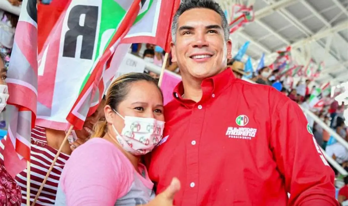 Alejandro Moreno exhortó a que los mexicanos ejerzan su voto por un verdadero cambio con Va por México. CP