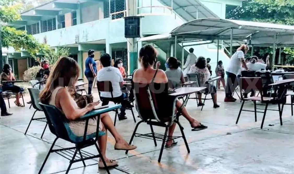 Instalan módulos de vacunación contra covid