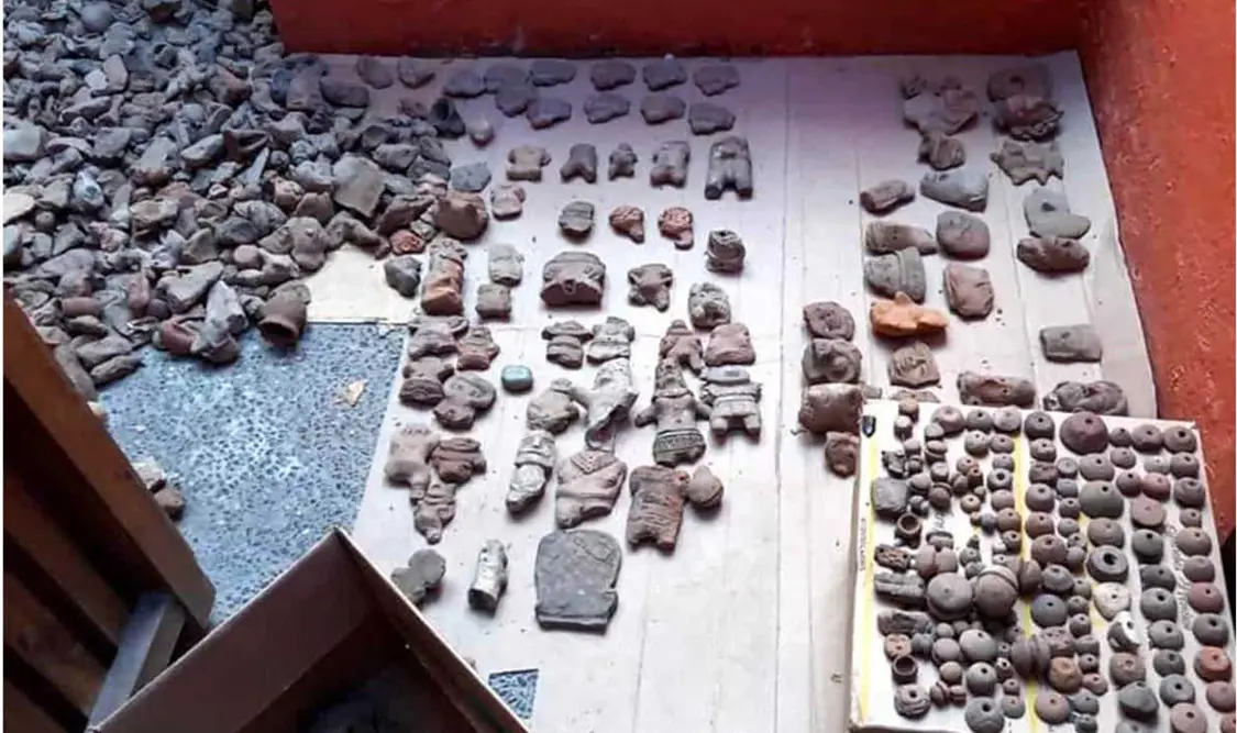 Las piezas fueron cedidas por Guadalupe Mora Luviano. Cortesía