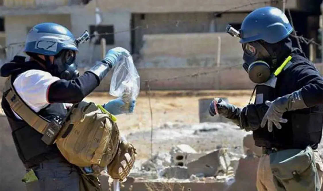 Apoya México combatir armas químicas