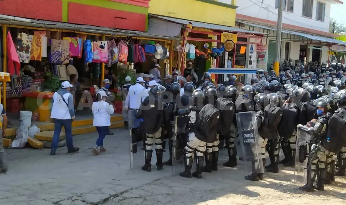 La CNDH ha multiplicado su personal para observar los fenómenos migratorios en el sur. Cortesía