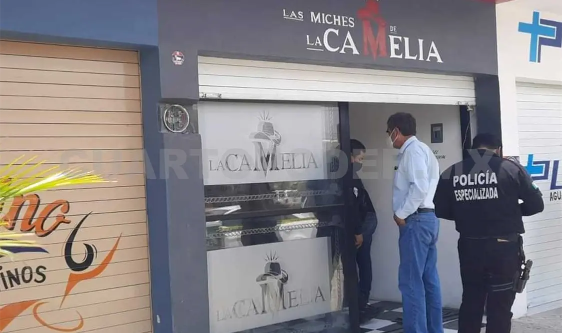 El caso fue denunciado a las autoridades quienes se presentaron para iniciar con las investigaciones. CP