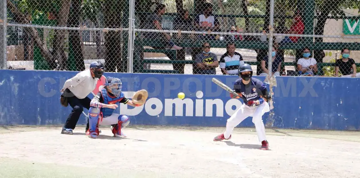 Halcones vuela en el diamante y vence a Pistones