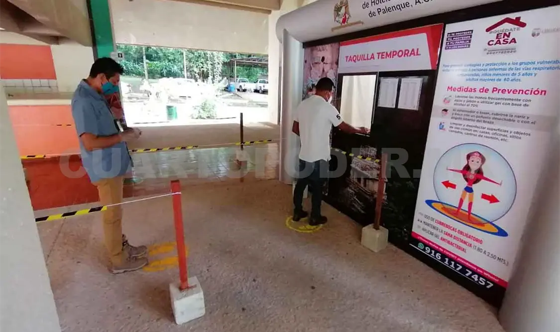 Cierran Palenque por posible caso de covid-19