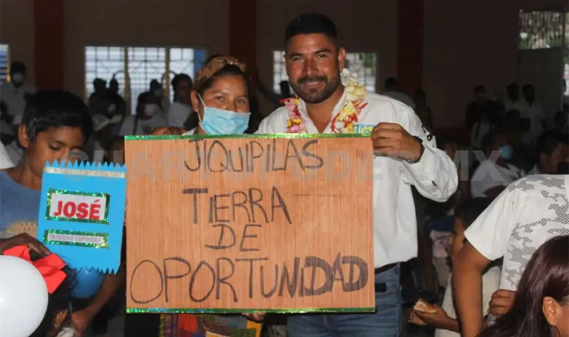 Respaldan a José Trinidad en Jiquipilas