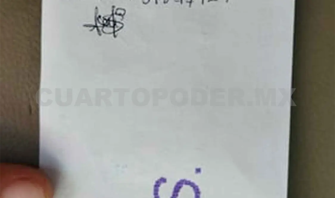 Pagan a operador político con cheque sin fondos