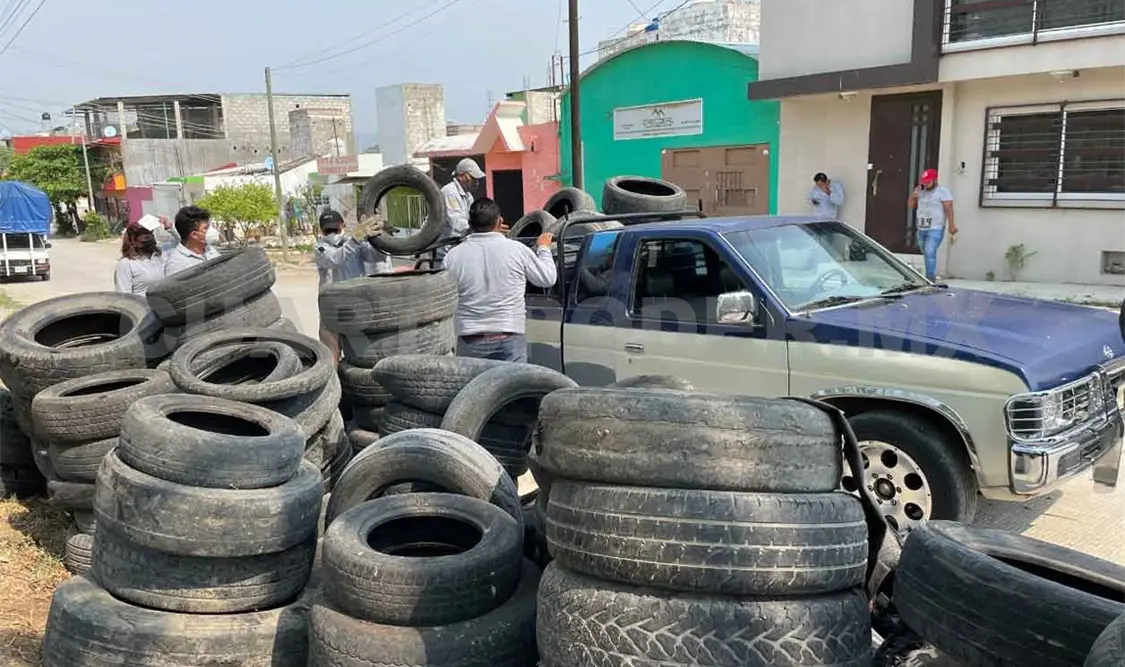 Inician recolección de llantas usadas en la capital