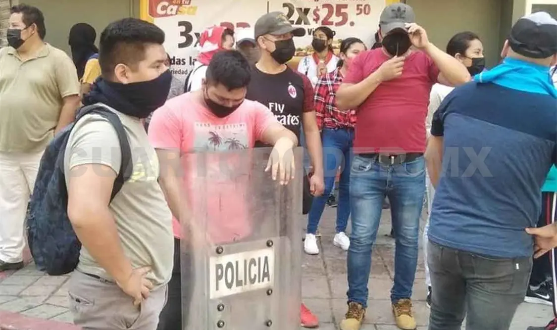 Empresarios reprueban vandalismo en Tuxtla