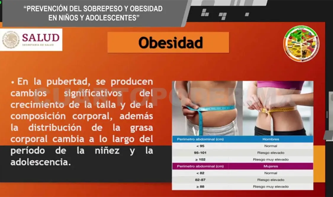Imparten ponencia sobre prevención del sobrepeso