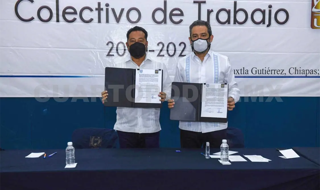 Sindicato firma Contrato Colectivo de Trabajo 2021