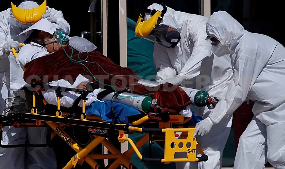 Se ubica detrás de Estados Unidos, Brasil e India; en un día, SSa registró 221 nuevas muertes y dos mil 880 contagios. Cortesía