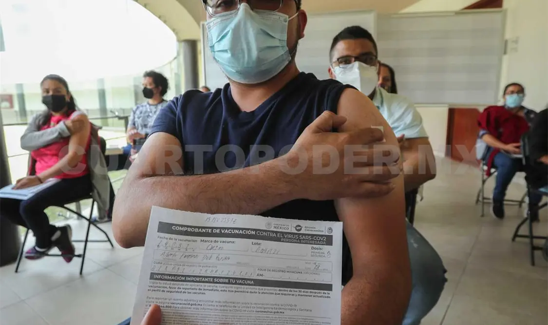 Del 18 y hasta el 22 de mayo se llevará a cabo la vacunación . El Universal