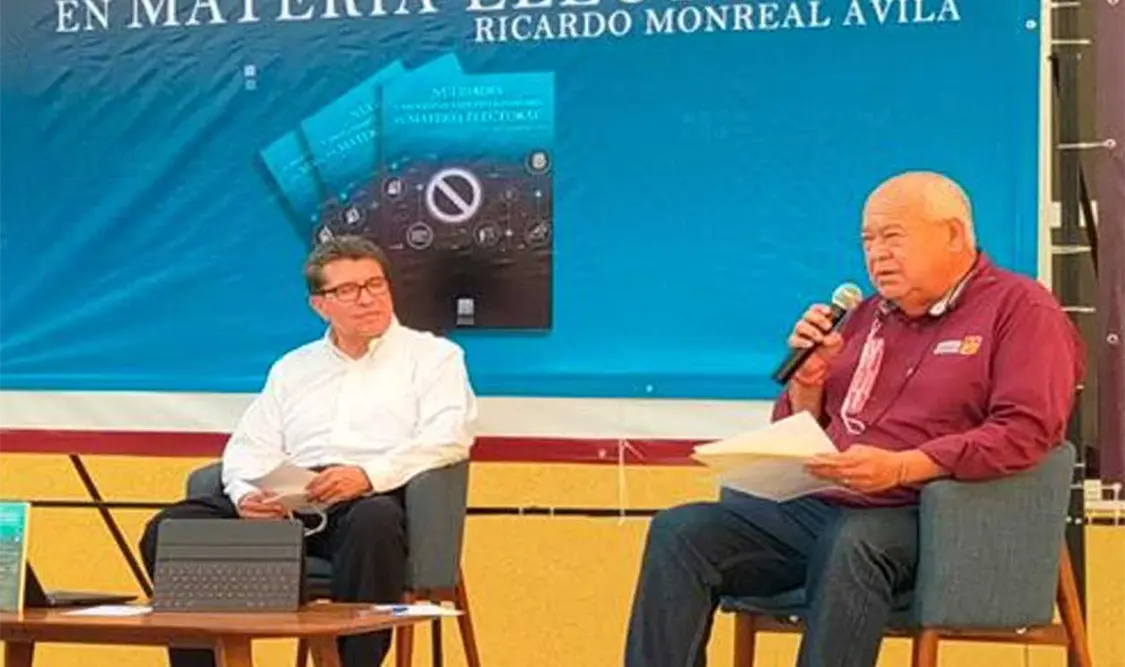 Monreal Avila dijo que “hay una clara muestra de enfrentar al Ejecutivo con decisiones que afectan la gobernabilidad de la República”. Cortesía