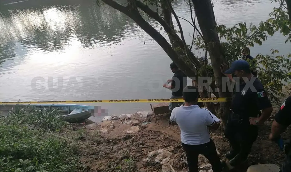 Hallan cadáver flotando en las aguas del río Tulijá
