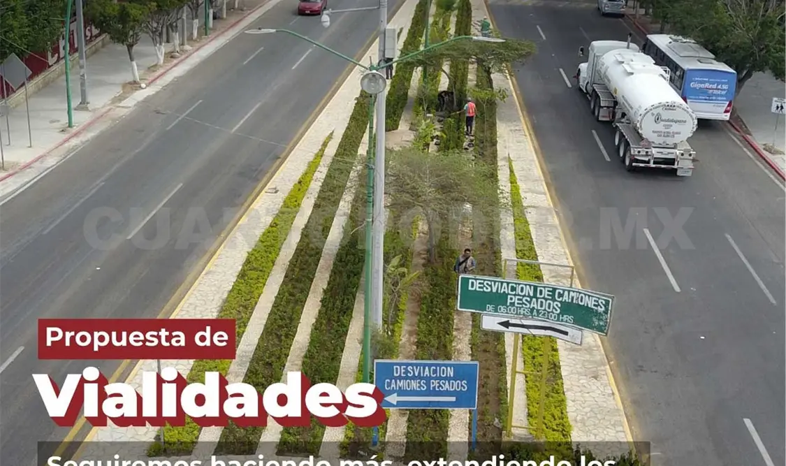 Morales apuesta a mejorar vialidades de la capital