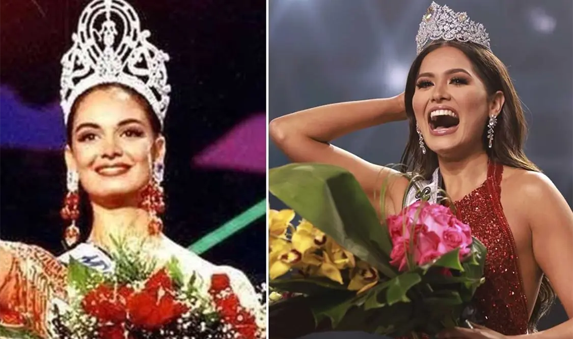 Lupita Jones, feliz por Andrea Meza