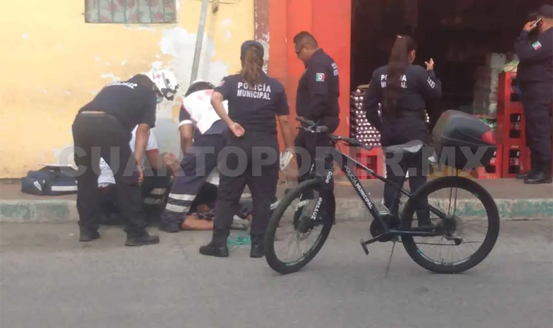Entró a asaltar una tienda pero termina hospitalizado