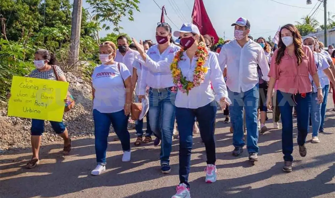 Colonos respaldan proyecto de Rosy Urbina