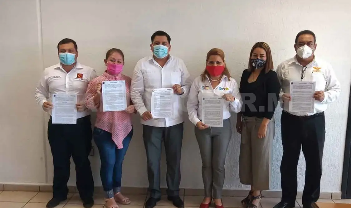 Firman pacto candidatos en zona fronteriza