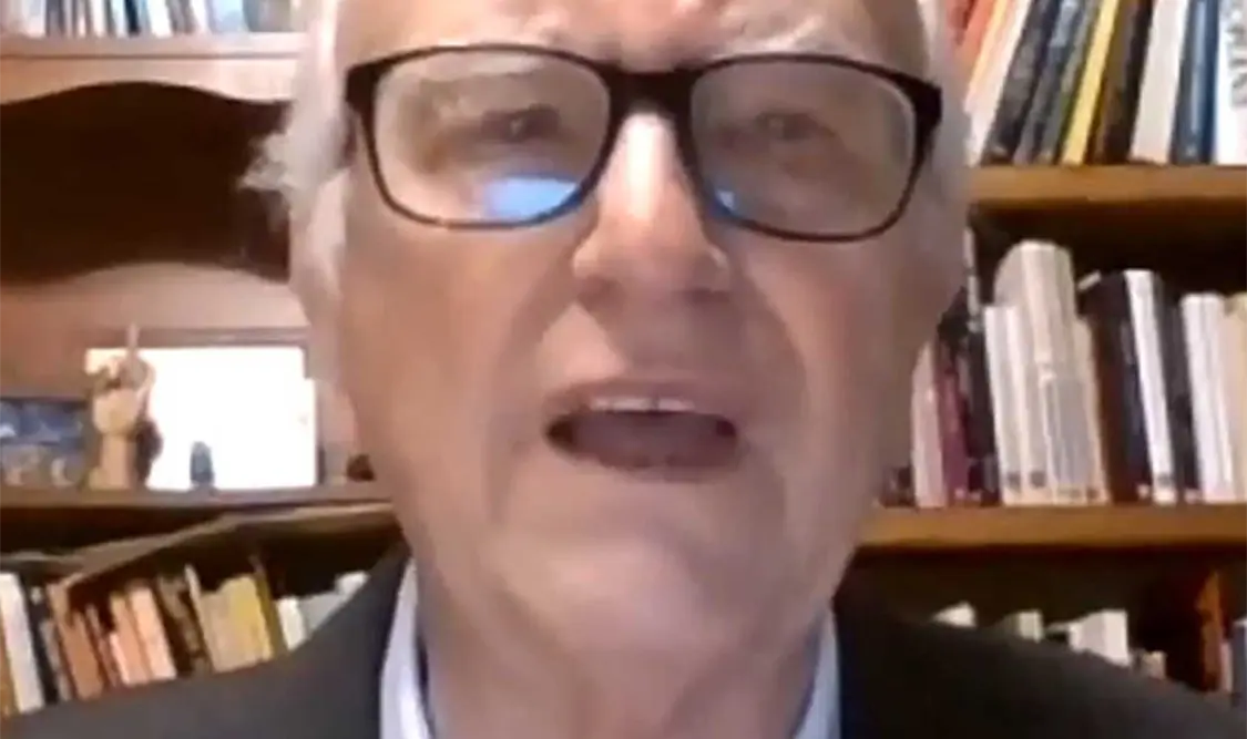 El escritor participó en la mesa “Tiempo Histórico” de la Cátedra Carlos Fuentes. Cortesía