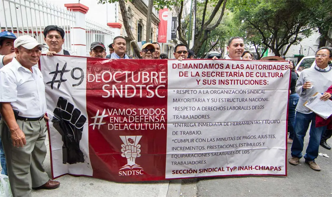 La manifestación tendrá lugar en las secretarías de Cultura y Hacienda, así como en Palacio Nacional. Cortesía