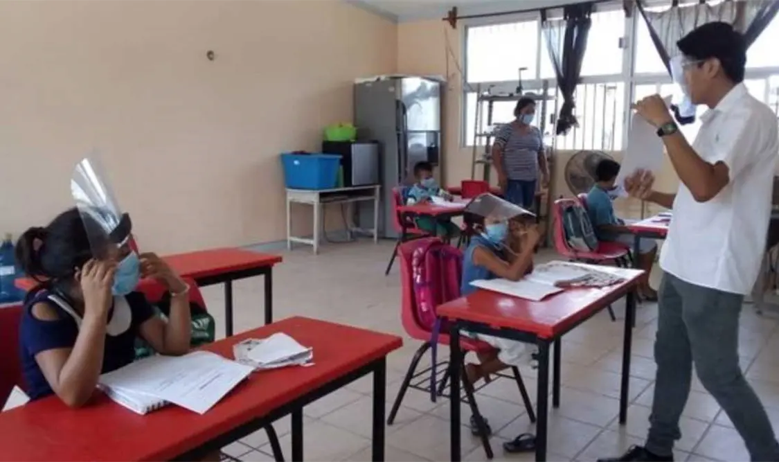 Ante el regreso a semáforo amarillo, se informó que los servicios educativos continuarán a distancia. Cortesía