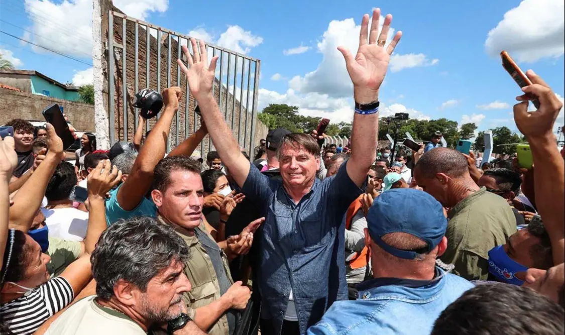 El viernes Bolsonaro participó en la entrega de títulos de propiedad de tierras rurales en Açailandia. Cortesía