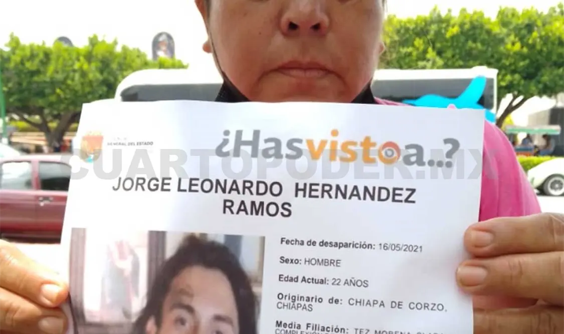 Desde el pasado 16 de mayo de 2021 no se sabe nada del joven estudiante. Cortesía