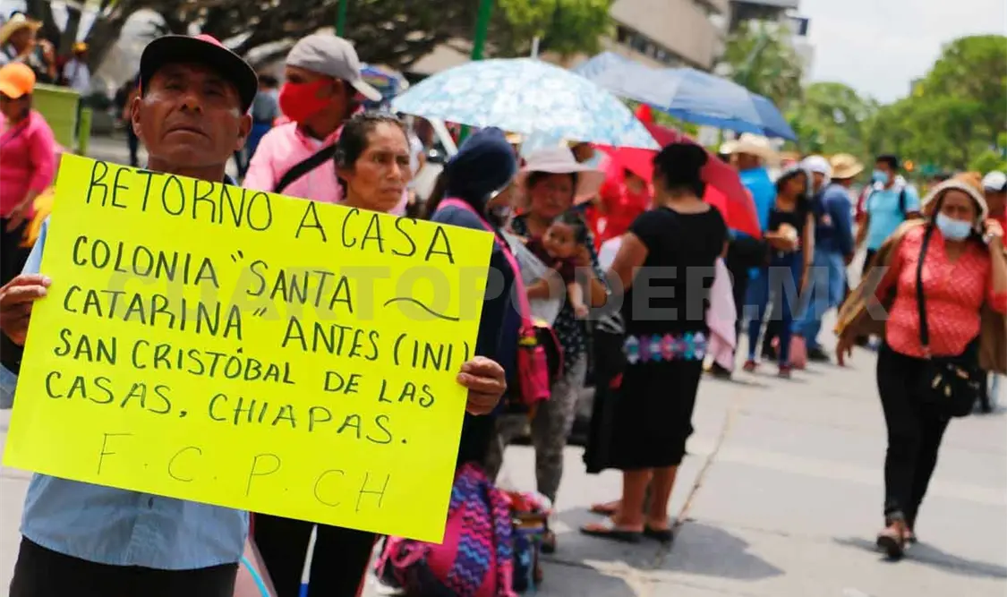 Desplazados piden ser atendidos