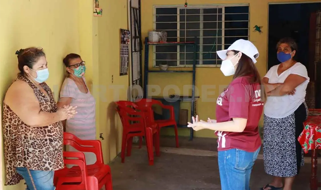 Exhorta Paola Villamonte a votar por Morena