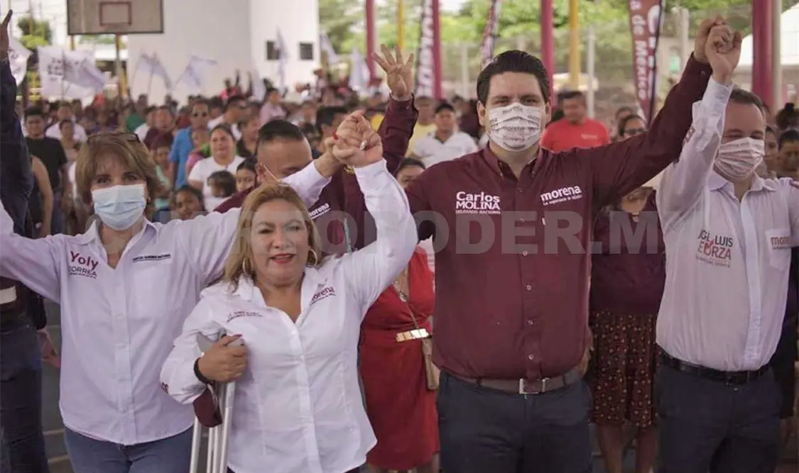 Tenemos la confianza del pueblo: Carlos Molina