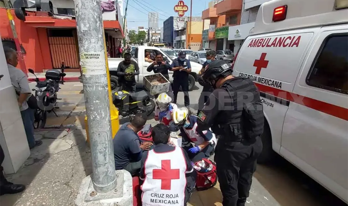 Jovencito fue arrollado por vehículo desconocido