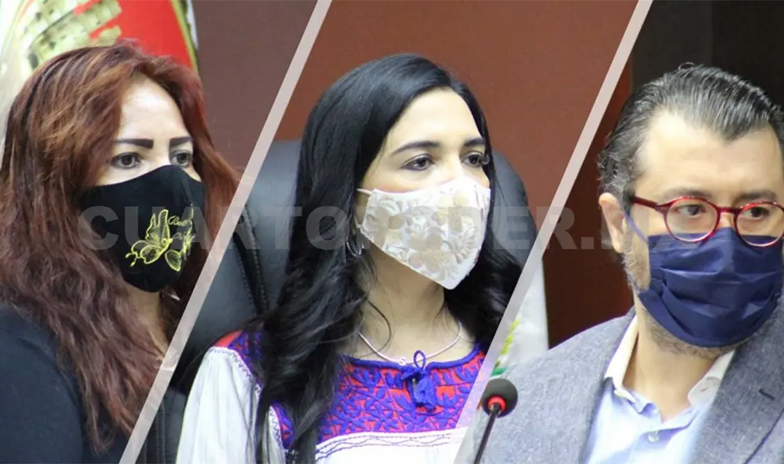 Niegan espectaculares a tres candidatos