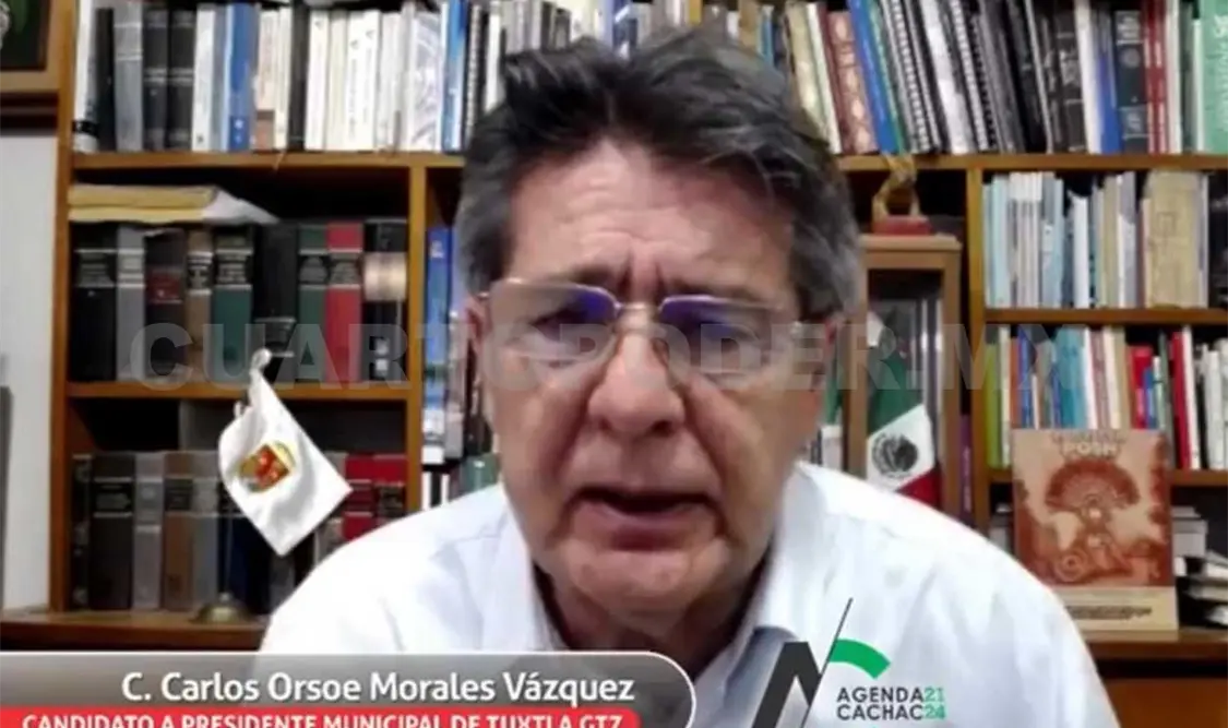 Recibe Morales Agenda 21/24 del C.A.CH.A.C.
