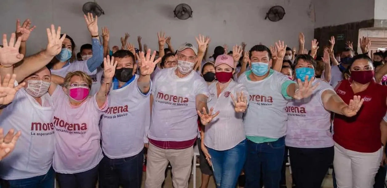 Militantes del PVEM se suman a Rosy Urbina