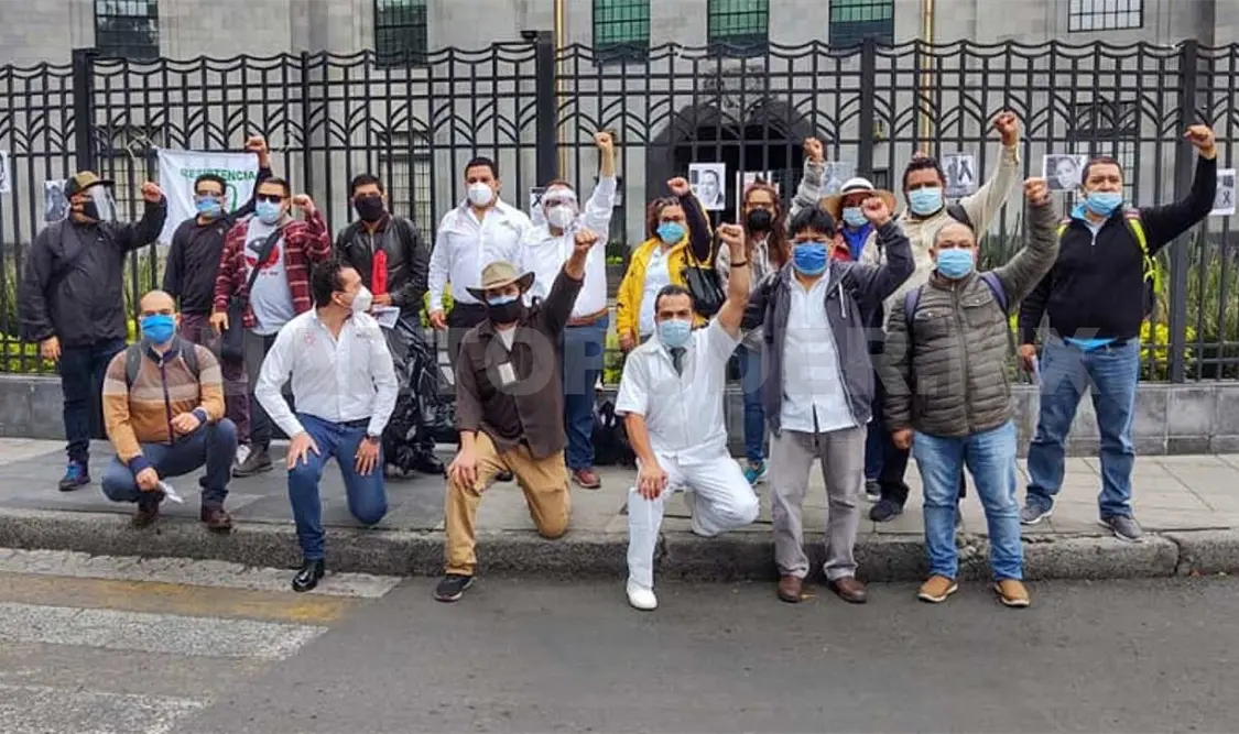Los trabajadores piden que se haga justicia laboral en este tema. CP