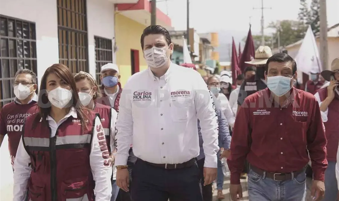 Llama Carlos Molina a emitir voto masivo para Morena