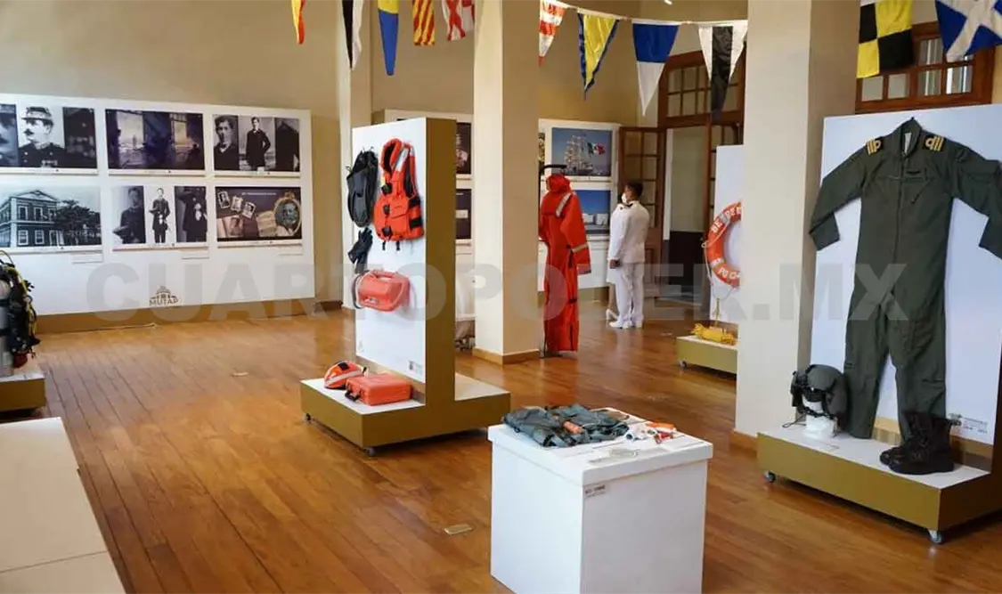 Presentan exposición “200 Años de la Armada de México”