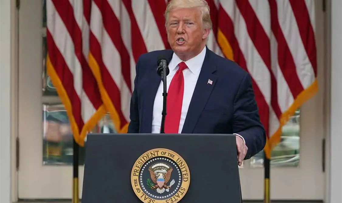 Red social de Trump murió en menos de un mes