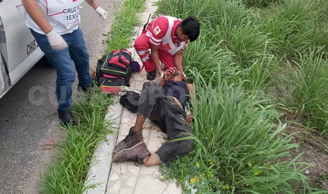 Atropellan a peatón y queda gravemente herido