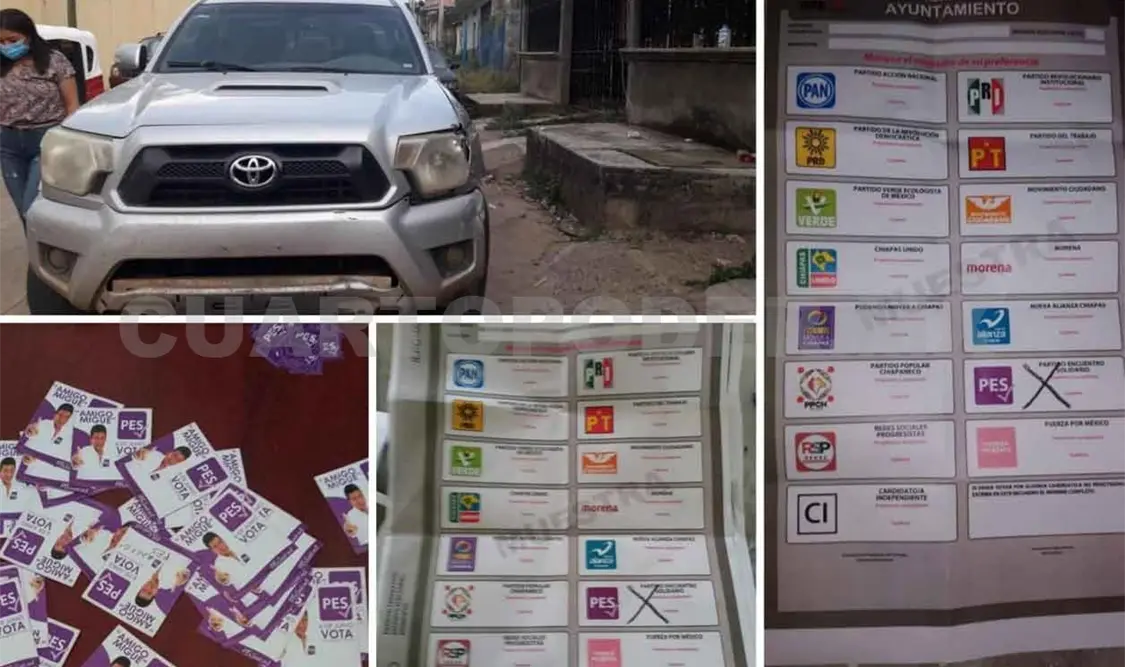 FGE asegura boletas apócrifas en La Concordia