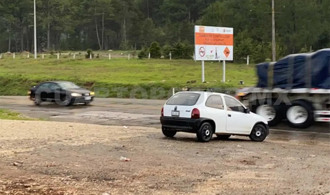 Las carreteras estuvieron libres a la circulación vehicular este sábado. Cortesía