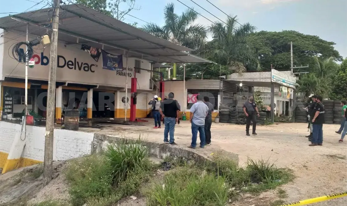 Elementos en materia de seguridad llegaron para arrestar al presunto responsable que se había refugiado en su domicilio. Genaro Sanchez / CP