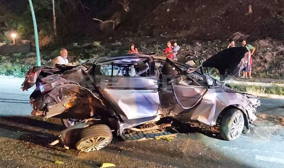 El percance ocurrió la noche del viernes sobre el tramo carretero Chiapa de Corzo-Tuxtla, a la altura de la empresa Bachoco y concretamente en el kilómetro 11. Ulises López / CP