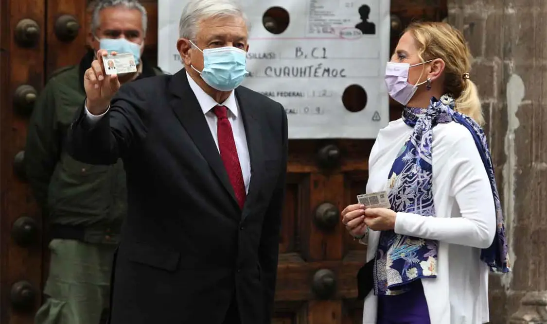 ¡Que viva la democracia!: AMLO