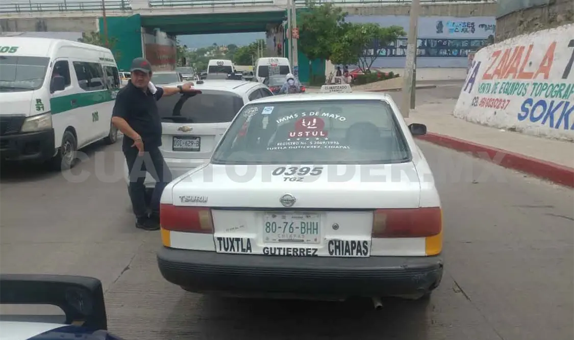 Cuantiosas pérdidas en choque por alcance