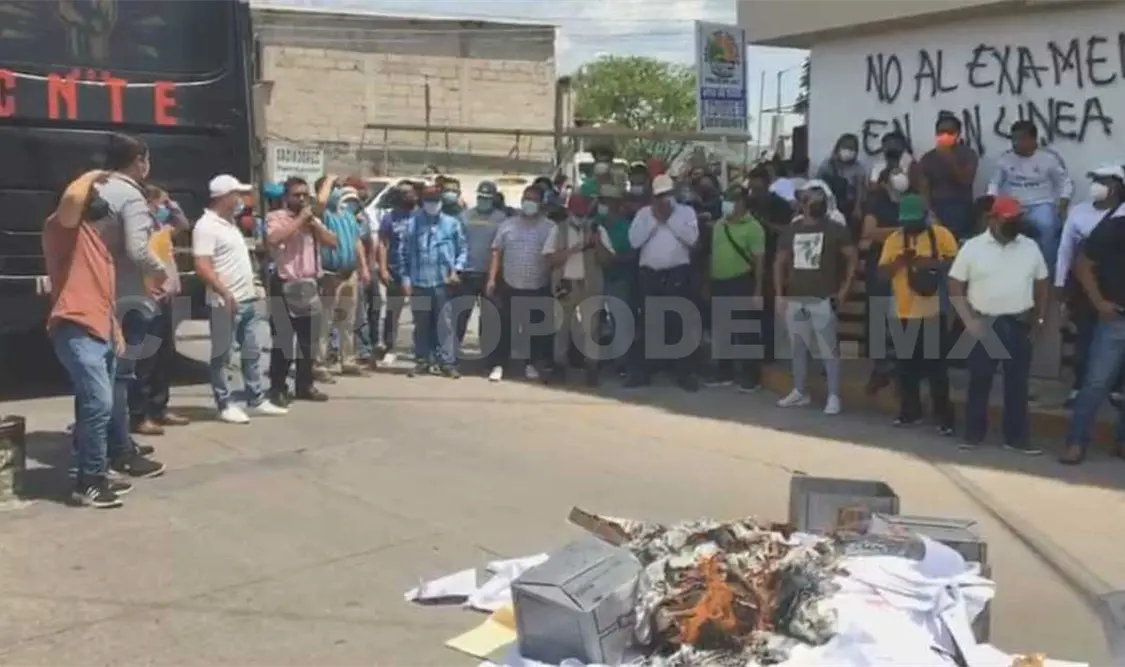 Rechazan acciones violentas contra cadena de cambios